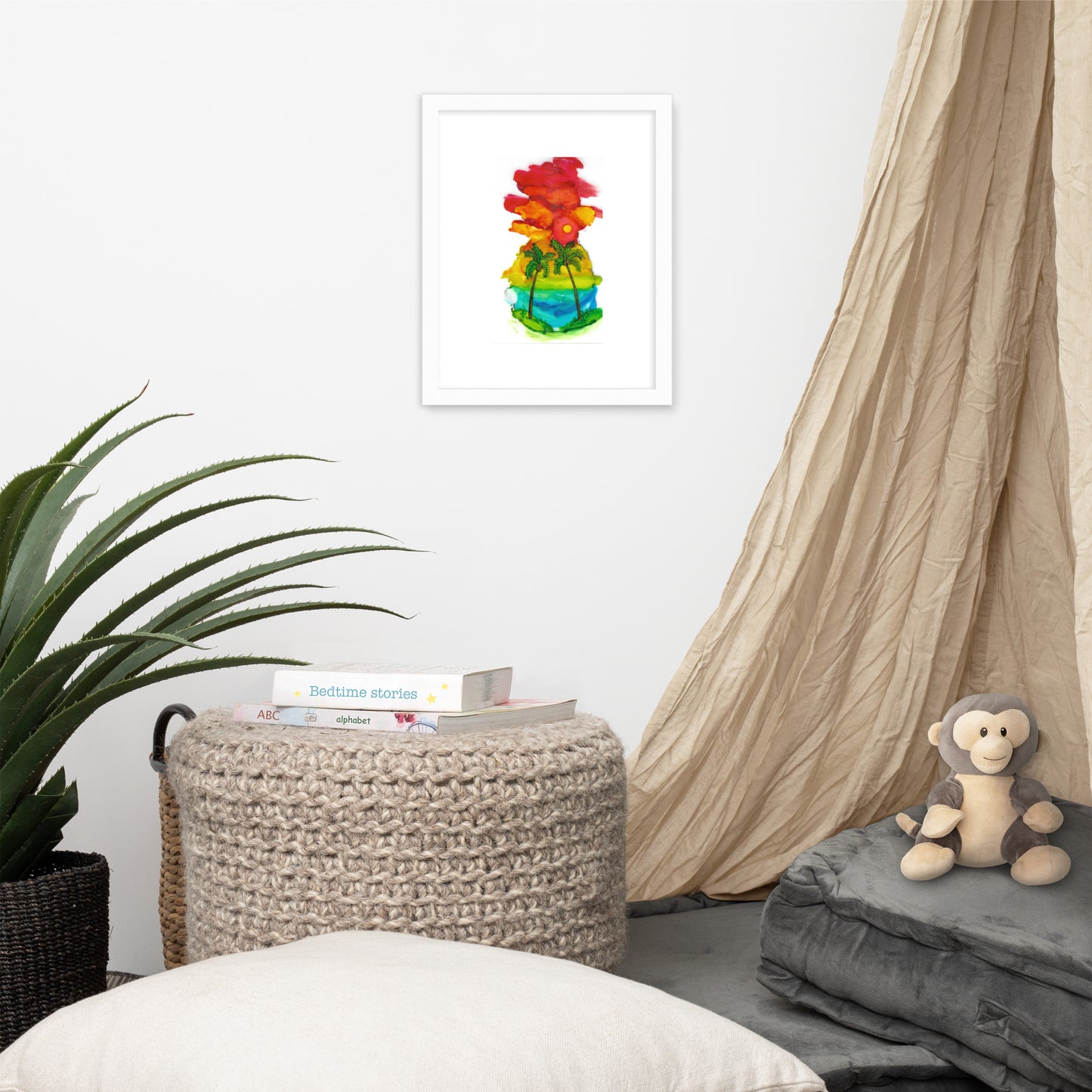 Pineapple Paradise Framed Print