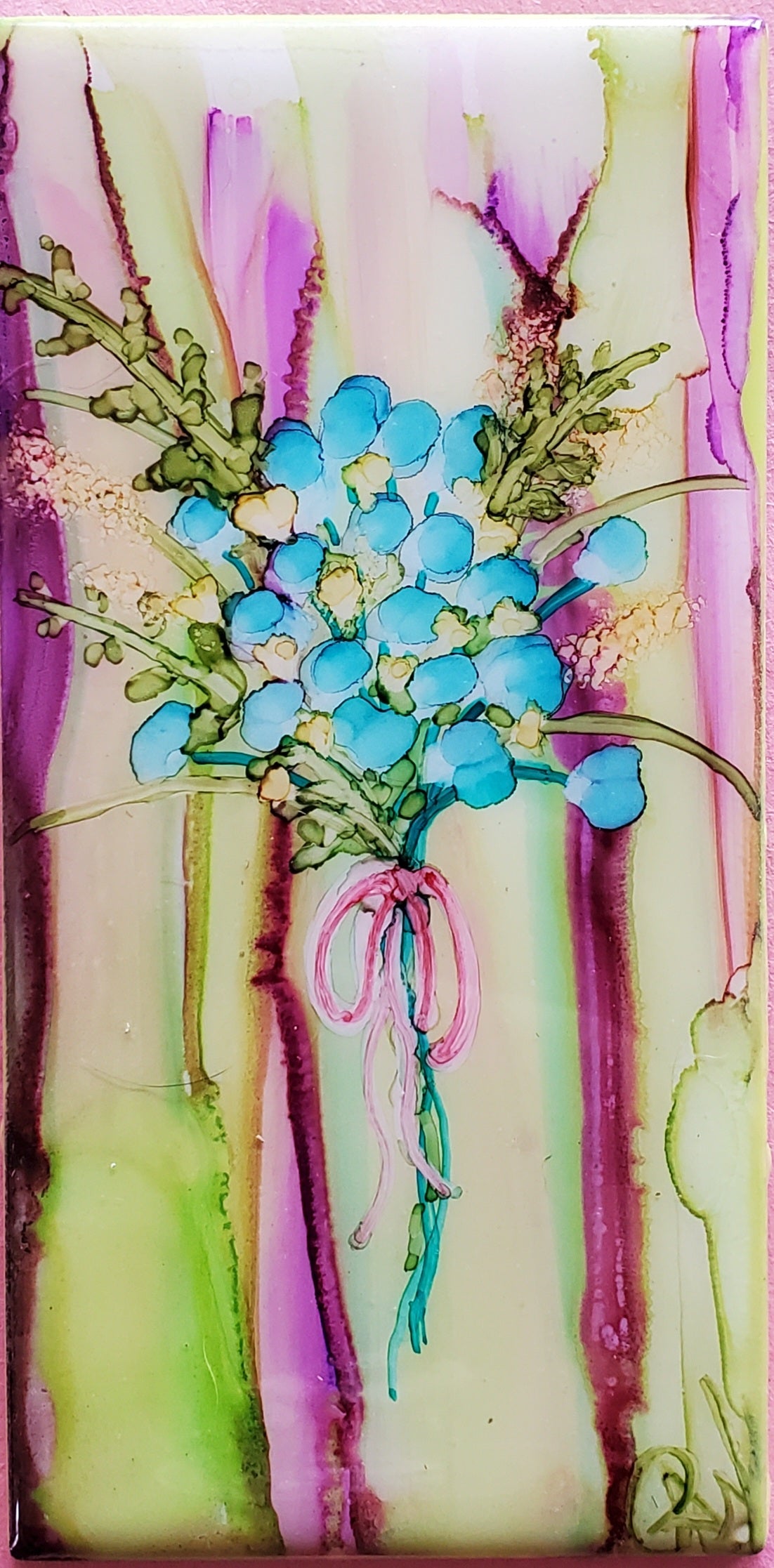 Delicate Bouquet of Blue