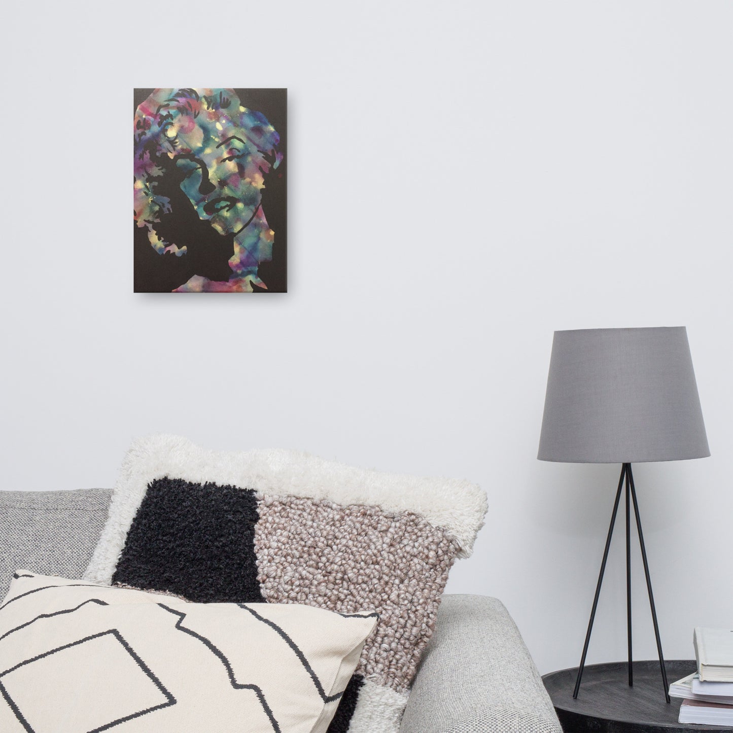 Marilyn Stencil Canvas