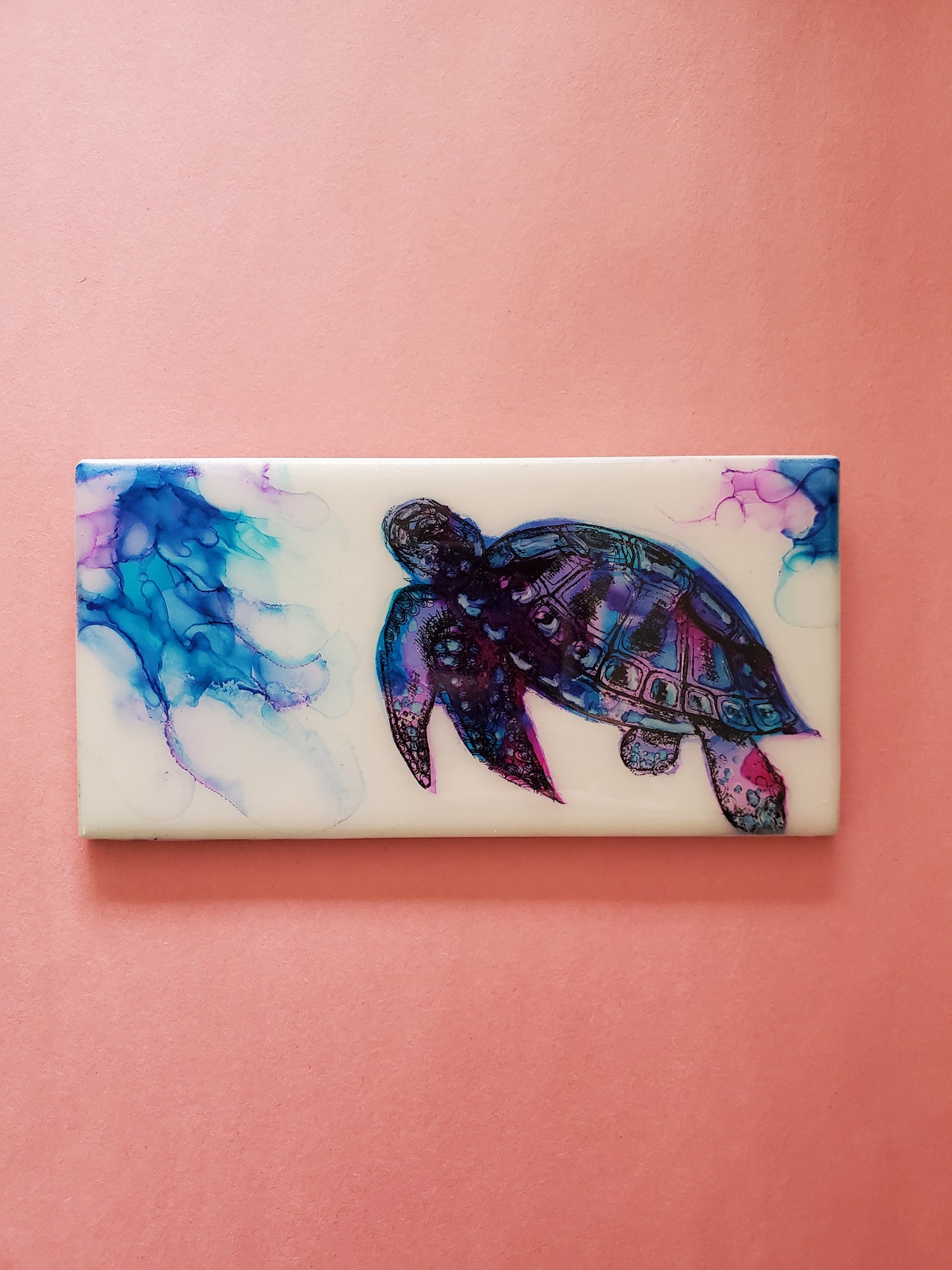 Purple Blue Turtle