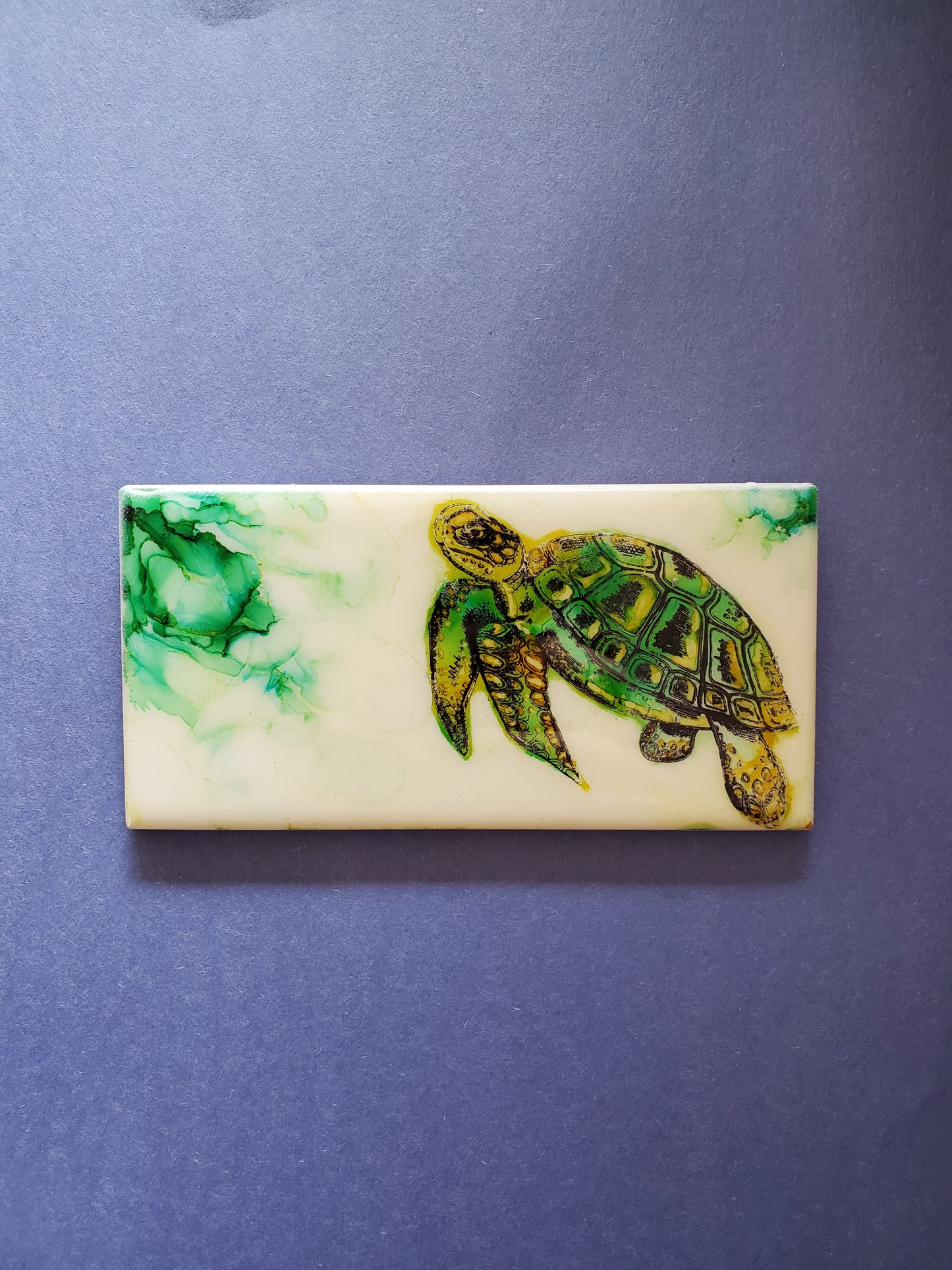 Green Turtle Tile