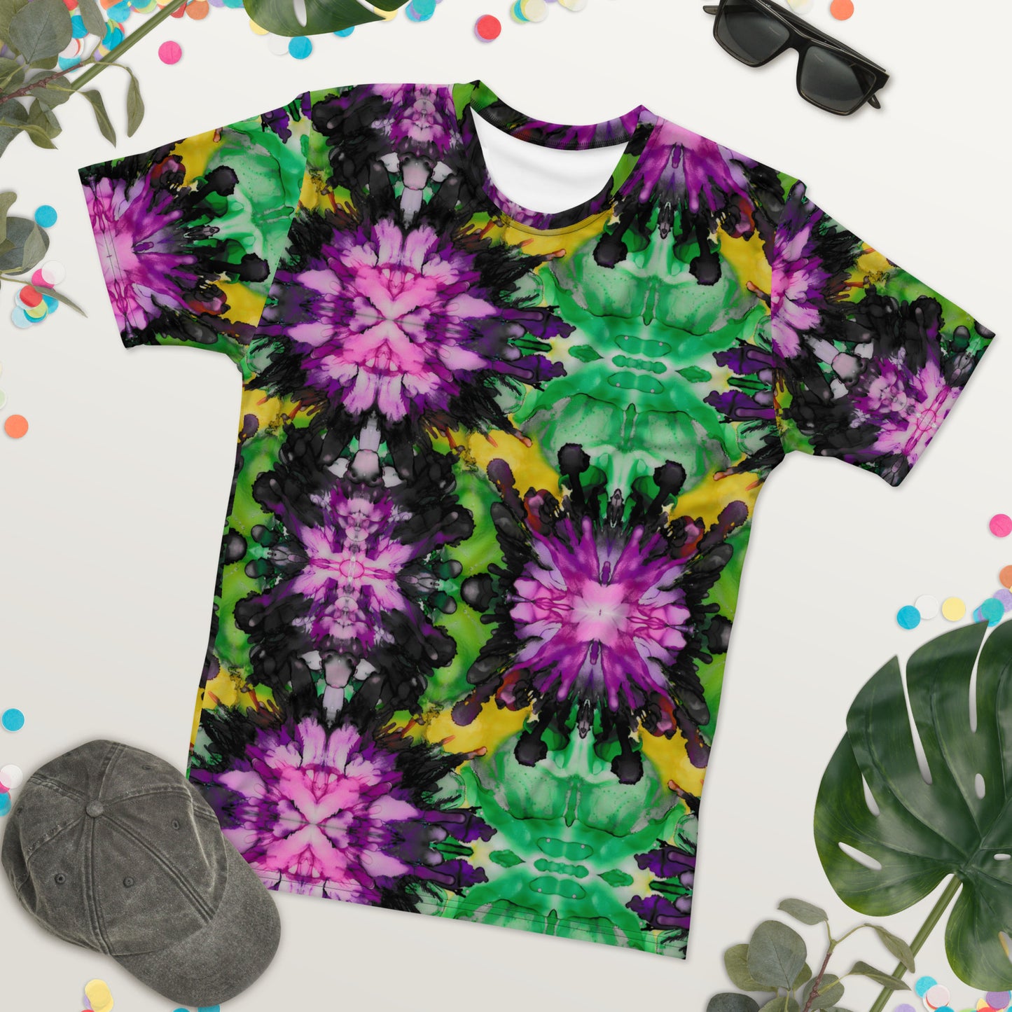 Purple Flower Reflection T-Shirt