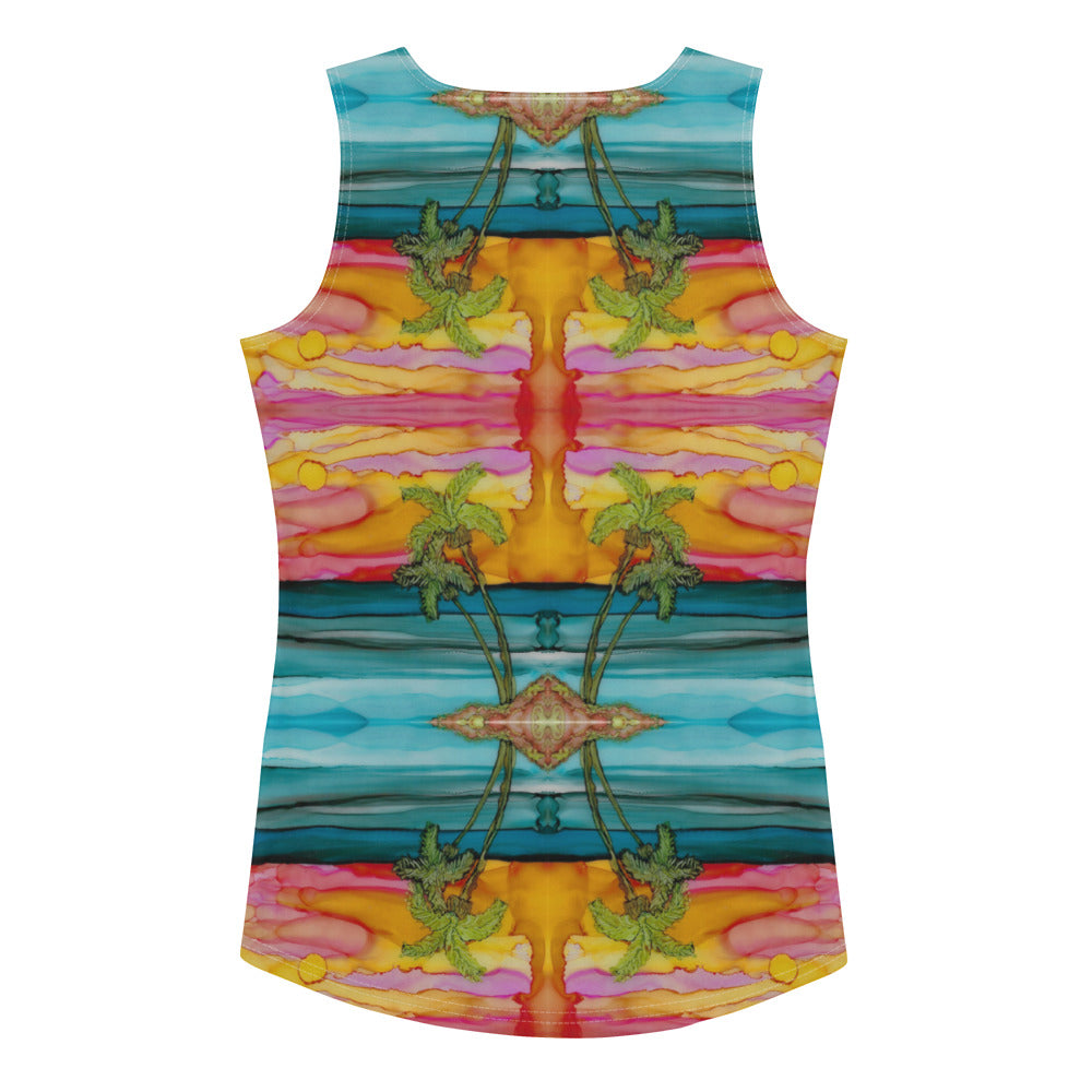 Paradise Palm Tank Top