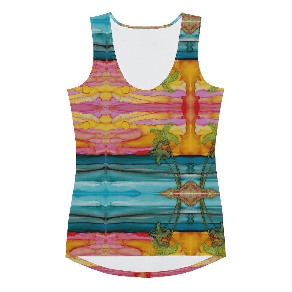 Paradise Palm Tank Top