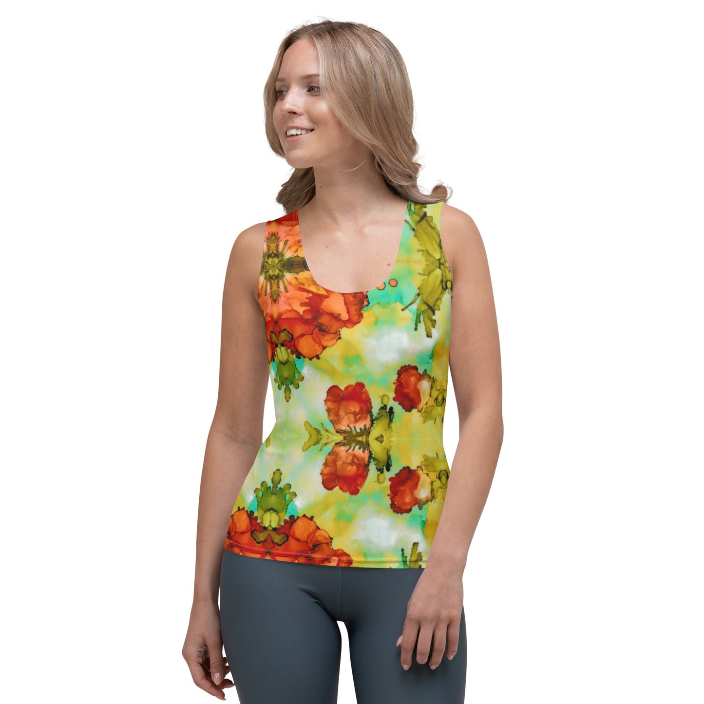 Floral Spring Tank Top