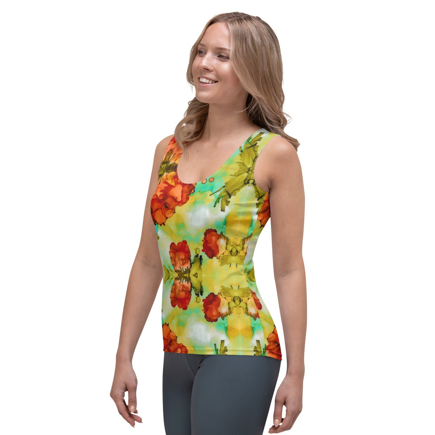 Floral Spring Tank Top