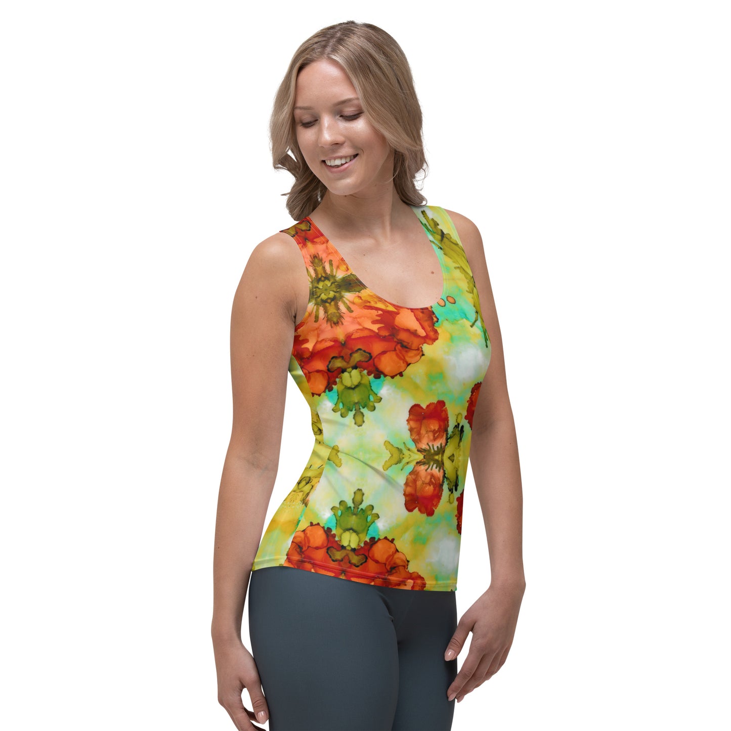 Floral Spring Tank Top