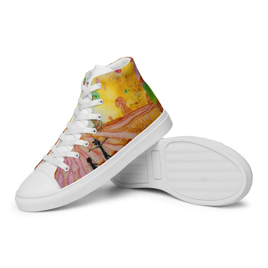 R&M Men’s high top canvas shoes