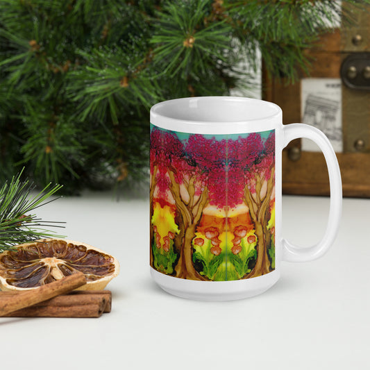 Spring Tree glossy mug